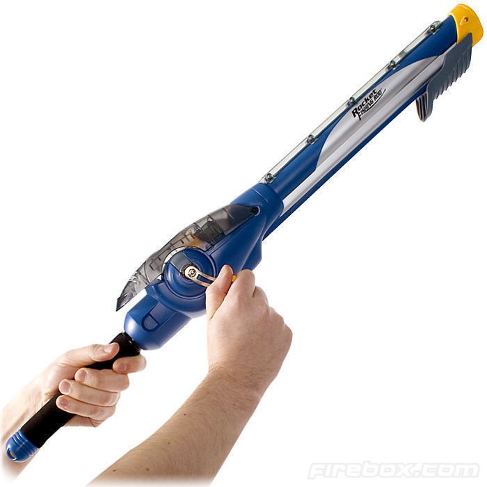 Kids Rocket Launcher Fishing Rod with Bonus Lure and Float Rocket