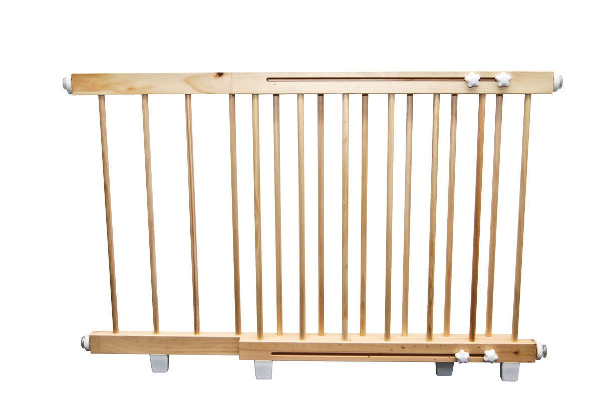 Wooden Door Barrier 100cm to 140cm Child Safety Barrier eBay