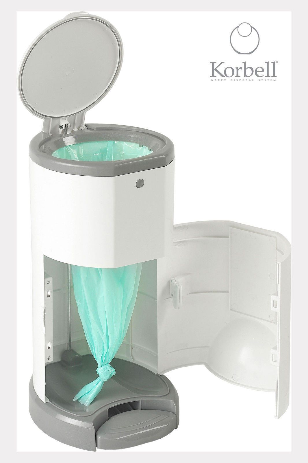 'Diaper Nanny' Korbell Nappy Bin Disposal System eBay