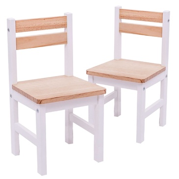 Nu Elwood 2 Chairs Set Inverted White