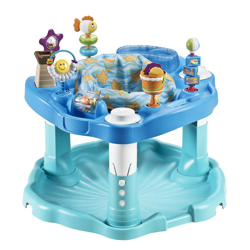 Baby Activity Center 'Beach Baby' Evenflo Exersaucer Baby Bouncer