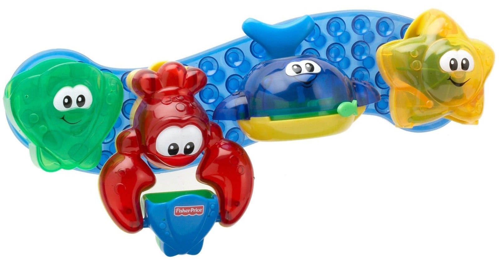 Baby Bath Toy Fisher Price Stay n Play Bath Friends Kids Bath Toys