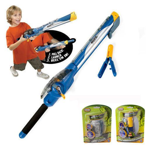 Kids Rocket Launcher Fishing Rod with Bonus Lure and Float Rocket