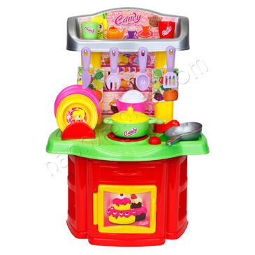 Candy Chef Kitchen | Toy Kichen with Pots and Pans | Pretend Play Kitchen