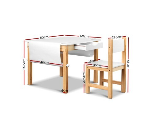 Kids Art Table And Chair Set Study Children Furnit