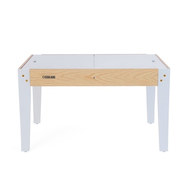 Nu Byron Activity Rectangle Table & 6 Chairs Set - Inverted White