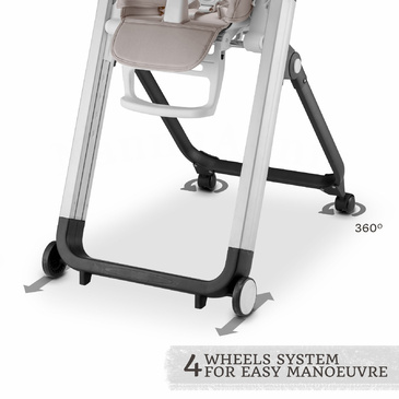 Star Kidz Bimberi High Chair - Silver