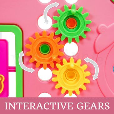 EVA Safety Mat And Baby Playpen With Door - Super Giant Interactive Play Room 2.3 x 2.3m - Pink