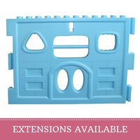 EVA Safety Mat and Baby Playpen With Door - Super Giant Interactive Play Room 2.3 x 2.3m