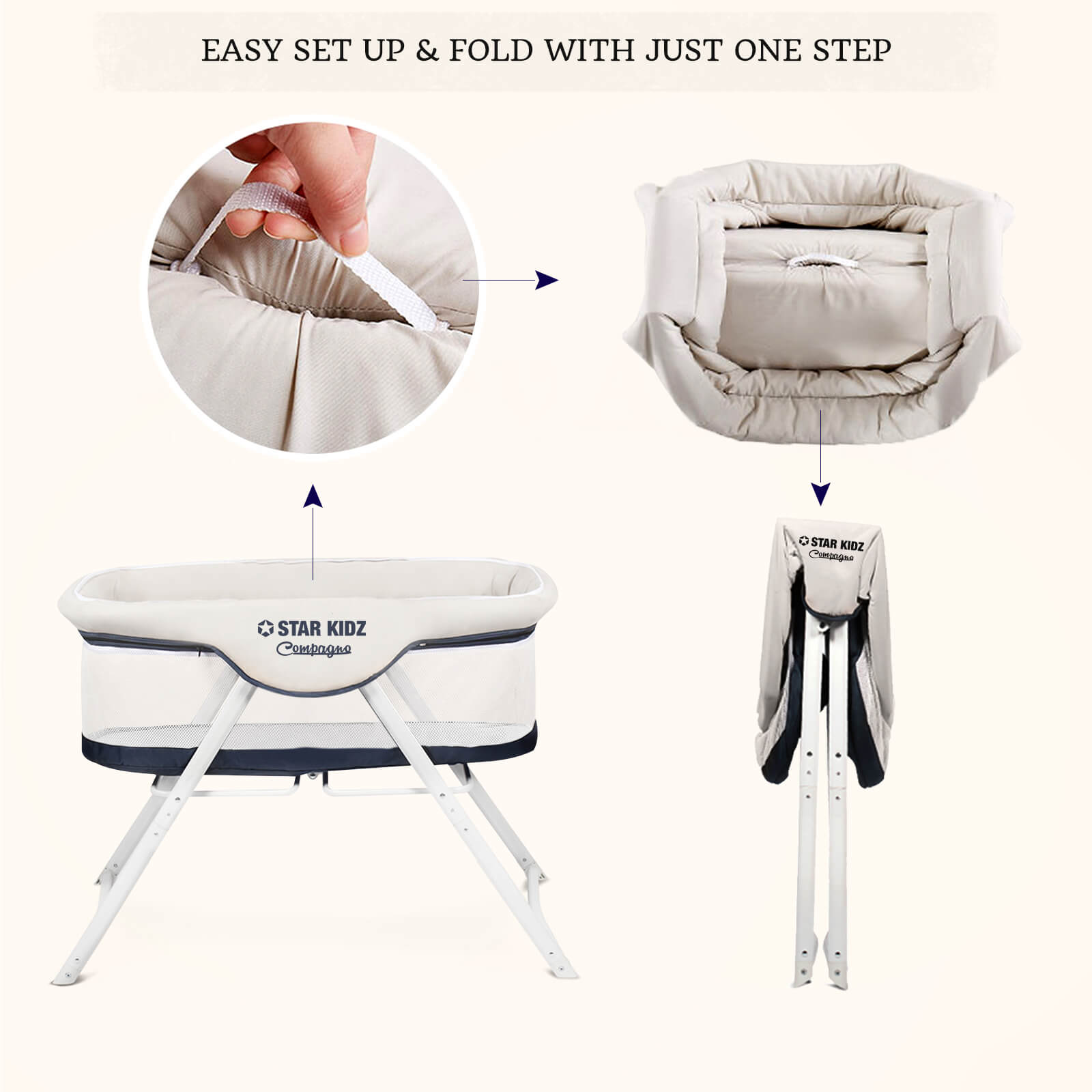 easy fold bassinet