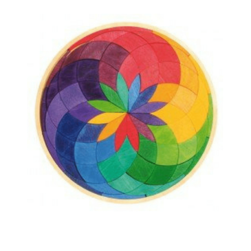 Grimms Mandala Puzzle - Small Flower