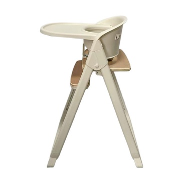 Starkidz Netto Deluxe Convertible Folding Baby High Chair - Beige
