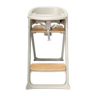 Starkidz Netto Deluxe Convertible Folding Baby High Chair - Grey
