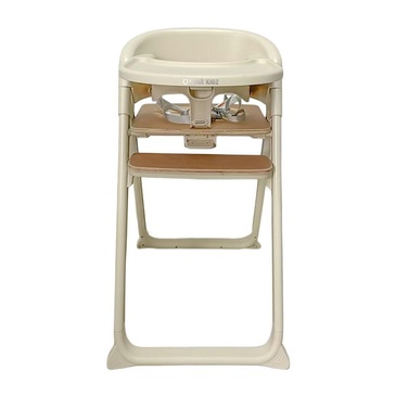 Starkidz Netto Deluxe Convertible Folding Baby High Chair - Beige