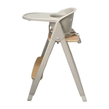 Starkidz Netto Deluxe Convertible Folding Baby High Chair - Grey