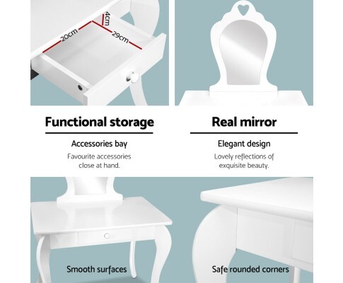 childrens wooden vanity set australia
