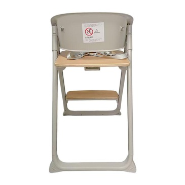 Starkidz Netto Deluxe Convertible Folding Baby High Chair - Grey