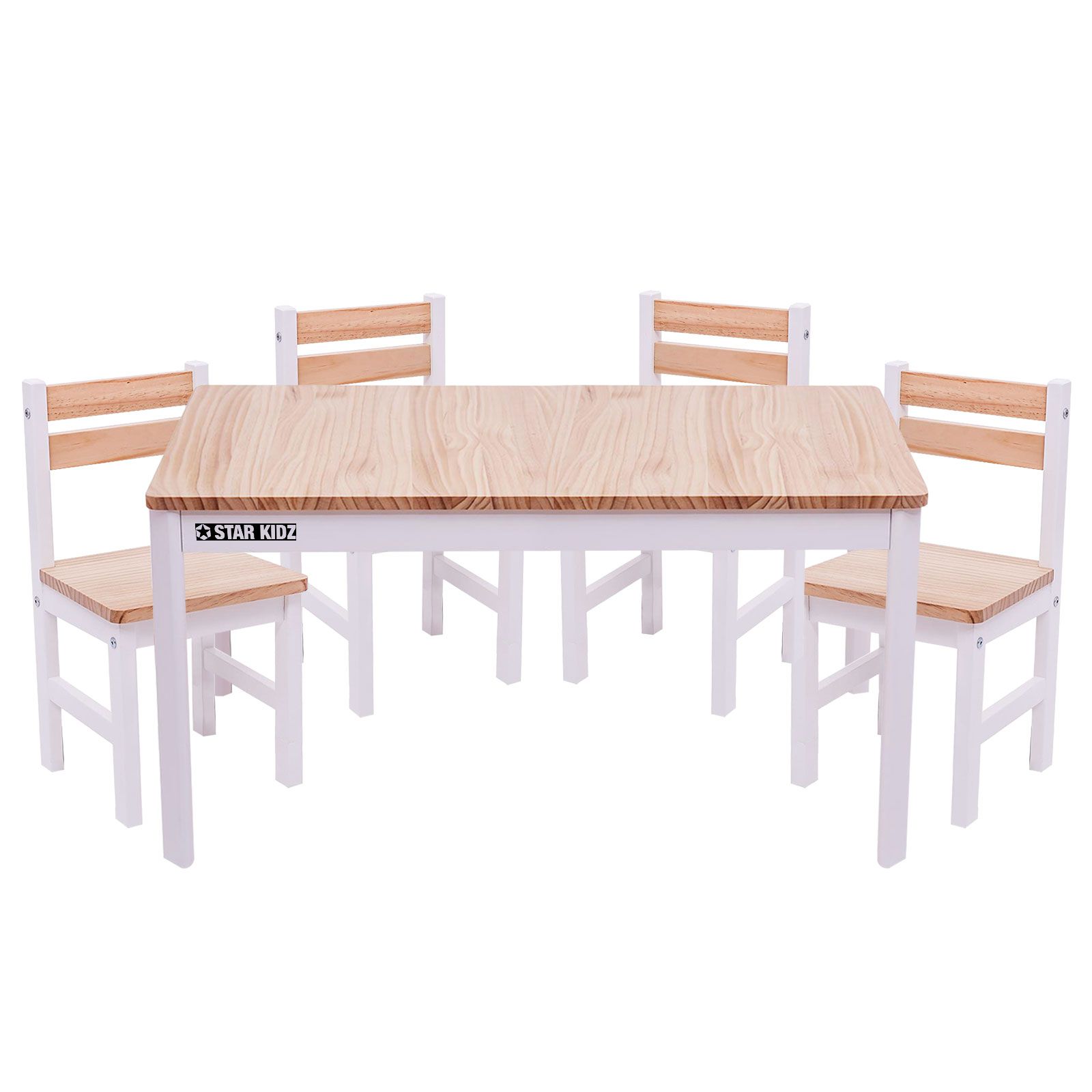 Nu Elwood Rectangle Table & 4 Chairs Set Inverted Nu Elwood Rectangle Table & 4 Chairs Set Inverted