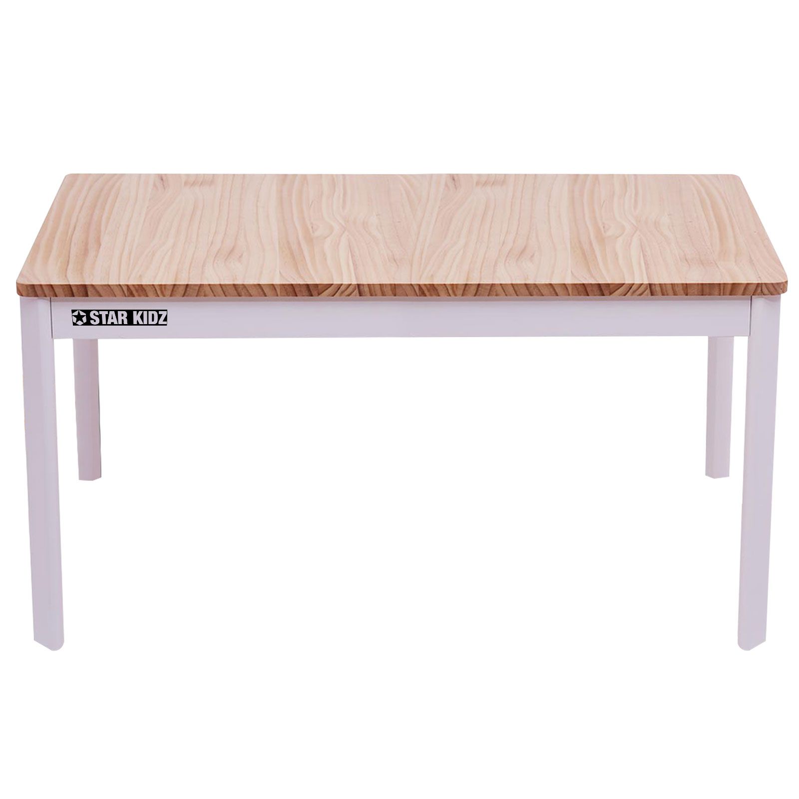 Nu Elwood Rectangle Table 2 Chairs Set Inverted White Star Kidz