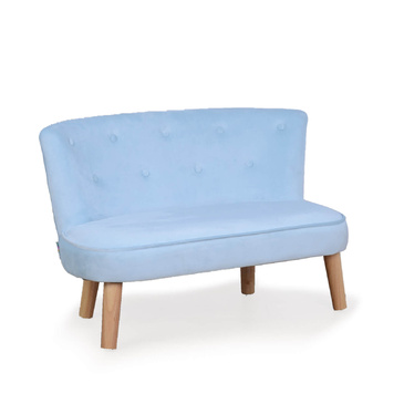 Star Kidz Florentino Sofa - light Blue Velvet