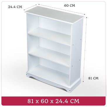 Classic Childrens White BookShelf | Book Case