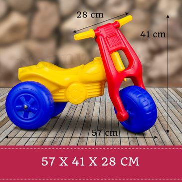 Dune Buggy Ride-On Tricycle | Kids Red/Yellow Tricycle