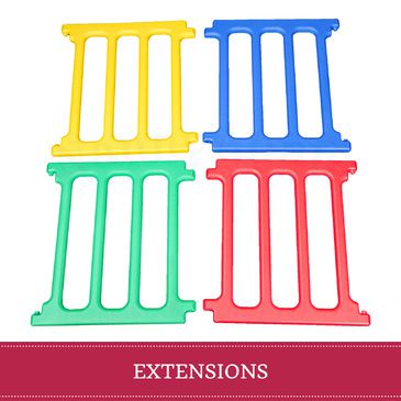 Happy Panel Plastic Playpen | 5 Playpens in 1 Super Playpen