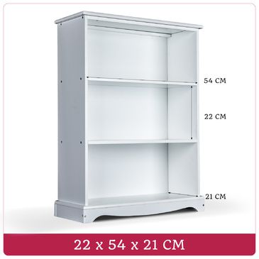Classic Childrens White BookShelf | Book Case