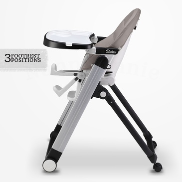 Star Kidz Bimberi High Chair - Silver
