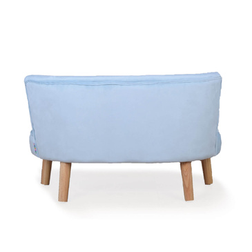 Star Kidz Florentino Sofa - light Blue Velvet