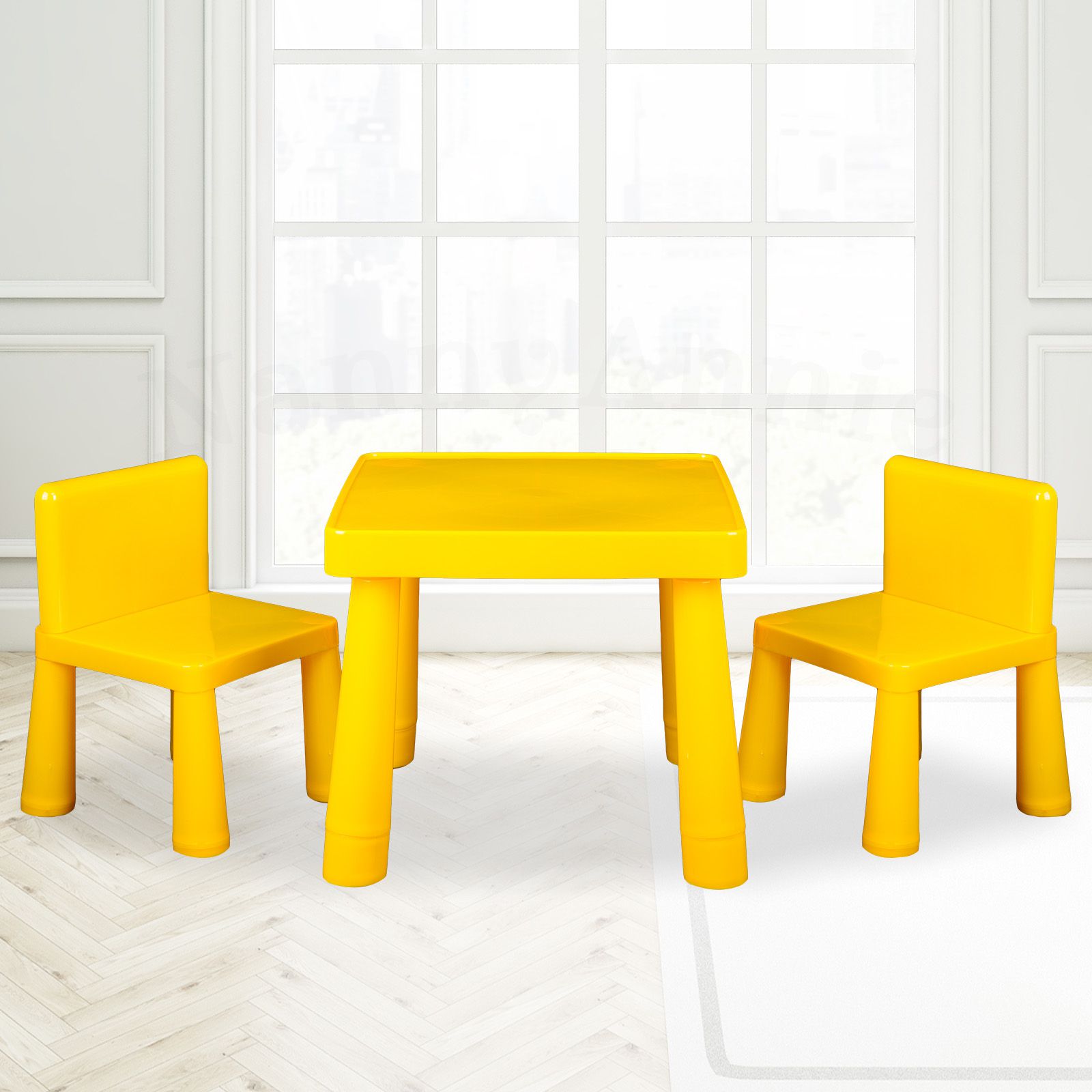 child plastic chair and table set