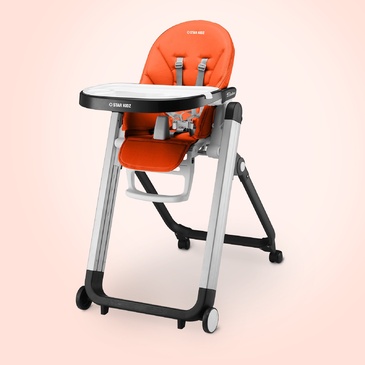 Star Kidz Bimberi High Chair - Orange