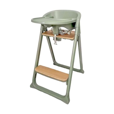 Starkidz Netto Deluxe Convertible Folding Baby High Chair - Green