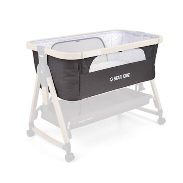 Replacement Fabric for Star Kidz Prossimo Bassinet - Charcoal